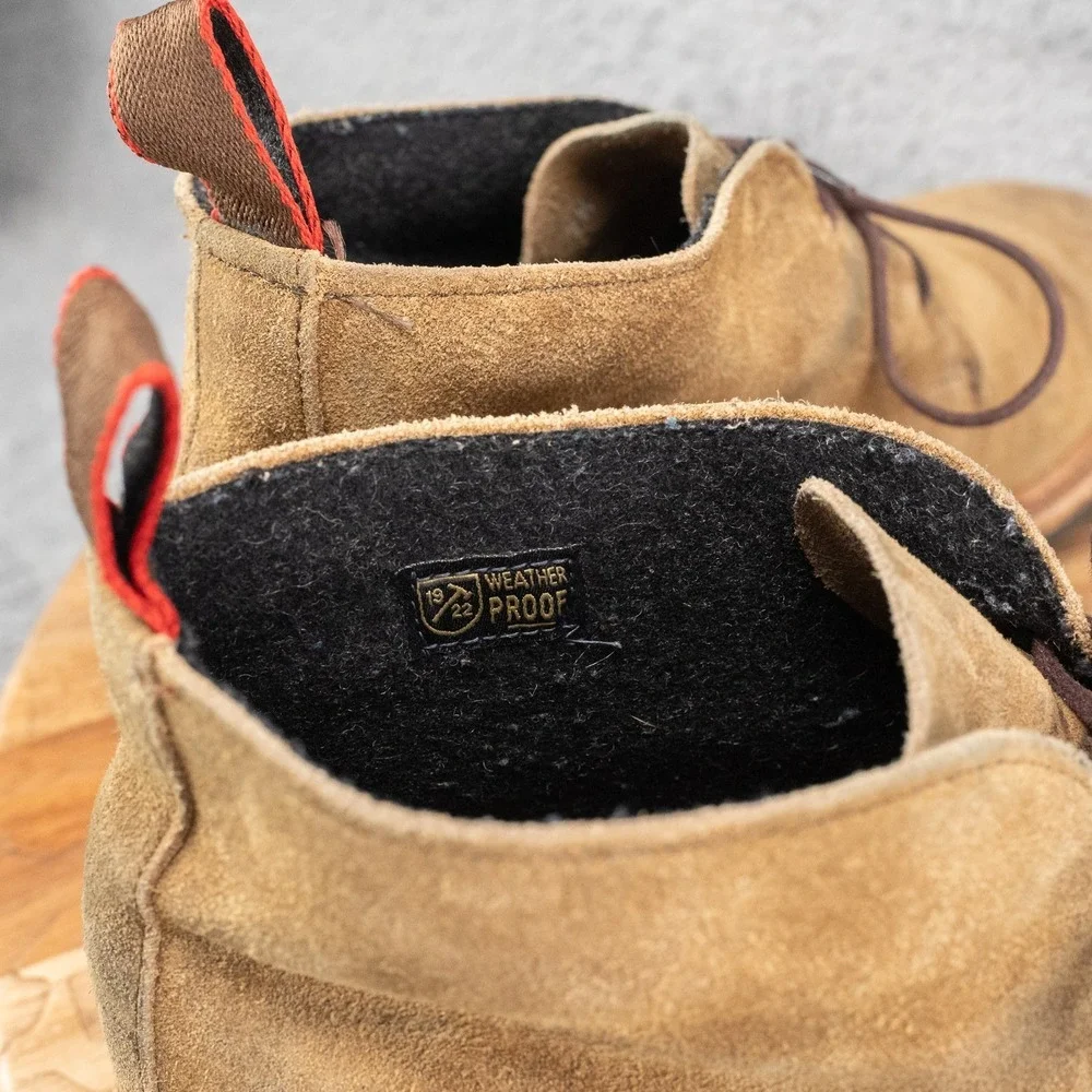 Allen Edmonds Surrey 3087‎ WeatherProof Brown Suede Chukka Boots Mens Size 7.5 D